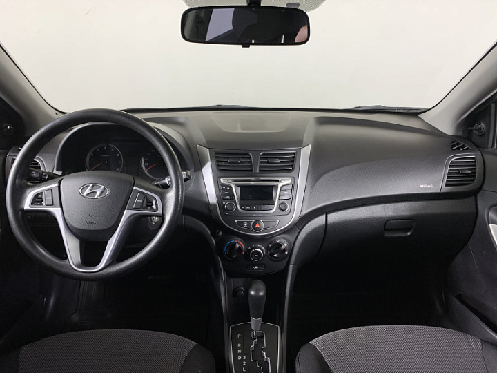 Hyundai Solaris 1.6, 2011 года, Автоматическая, ТЕМНО-СИНИЙ