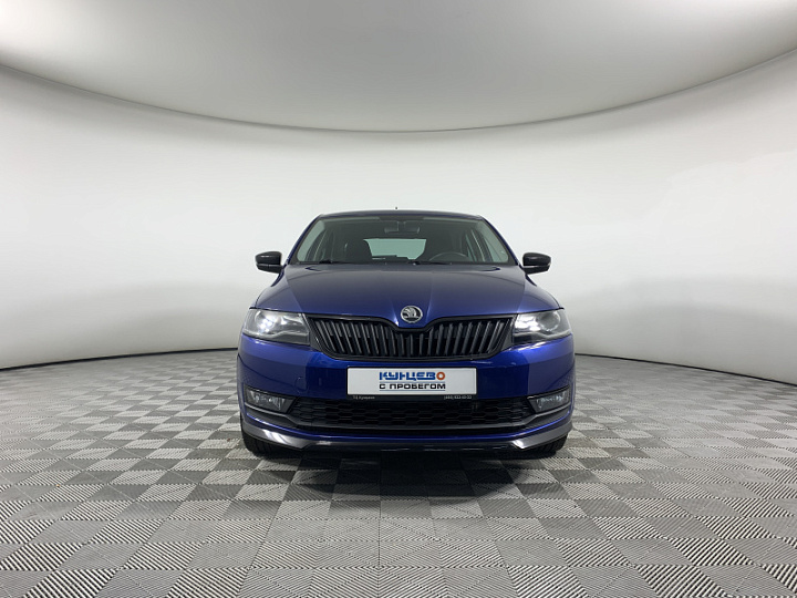 SKODA Rapid 1.6, 2018 года, Автоматическая, ЯРКО-СИНИЙ