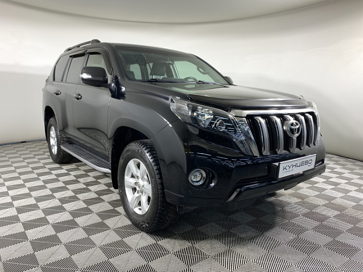 TOYOTA Land Cruiser Prado 2.8, 2017 года, Автоматическая, ЧЕРНЫЙ