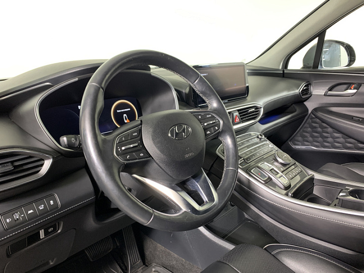 HYUNDAI Santa Fe 2.2, 2021 года, Робот, СЕРЫЙ