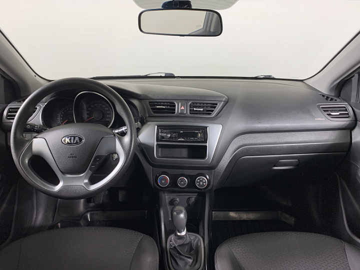 KIA Rio 1.4, 2015 года, Механика, ТЕМНО-СЕРЫЙ