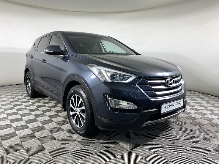 HYUNDAI Santa Fe 2.4, 2014 года, Автоматическая, ТЕМНО-СИНИЙ