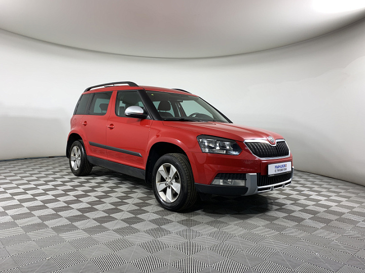 SKODA Yeti 1.2, 2014 года, Робот, КРАСНЫЙ