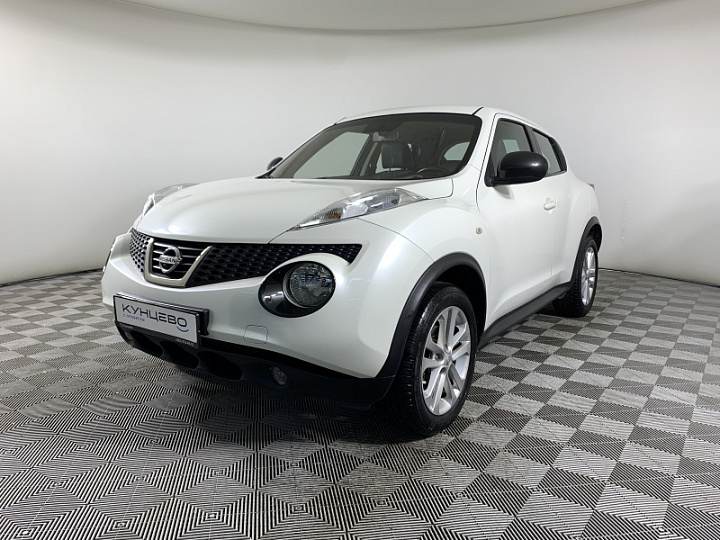 NISSAN Juke 1.6, 2014 года, Вариатор, БЕЛЫЙ