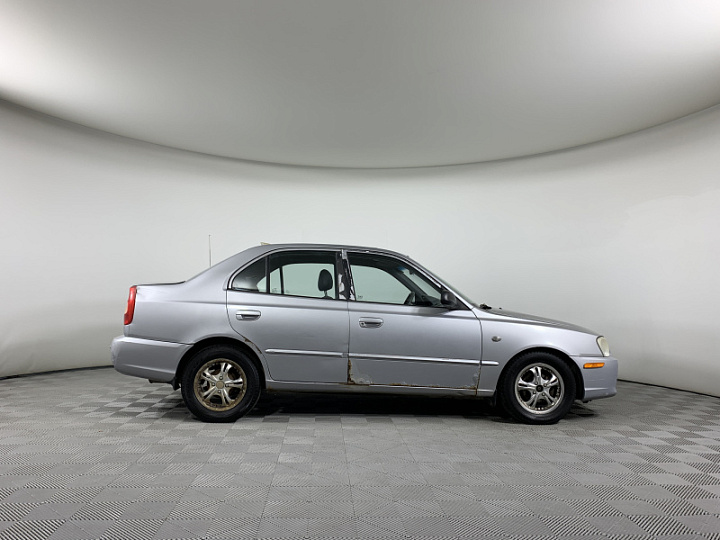 HYUNDAI Accent 1.5, 2003 года, Автоматическая, Серебристый