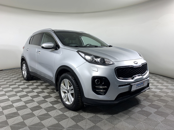 KIA Sportage 2, 2016 года, Автоматическая, Серебристый