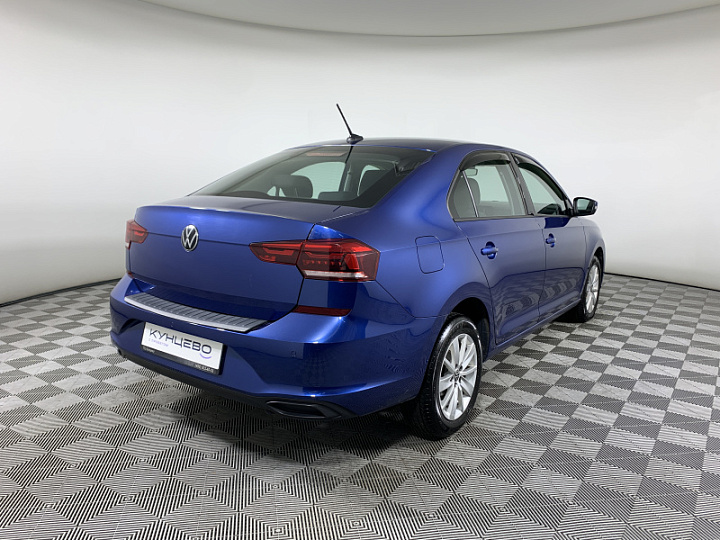 VOLKSWAGEN Polo 1.6, 2021 года, Автоматическая, СИНИЙ