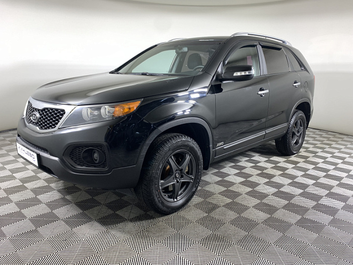 KIA Sorento 2.4, 2012 года, Автоматическая, Черный