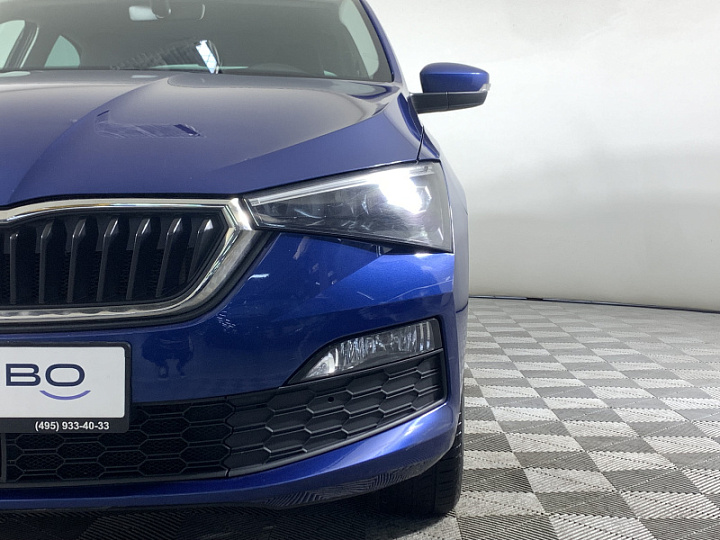 Skoda Rapid 1.4, 2020 года, Робот, Синий