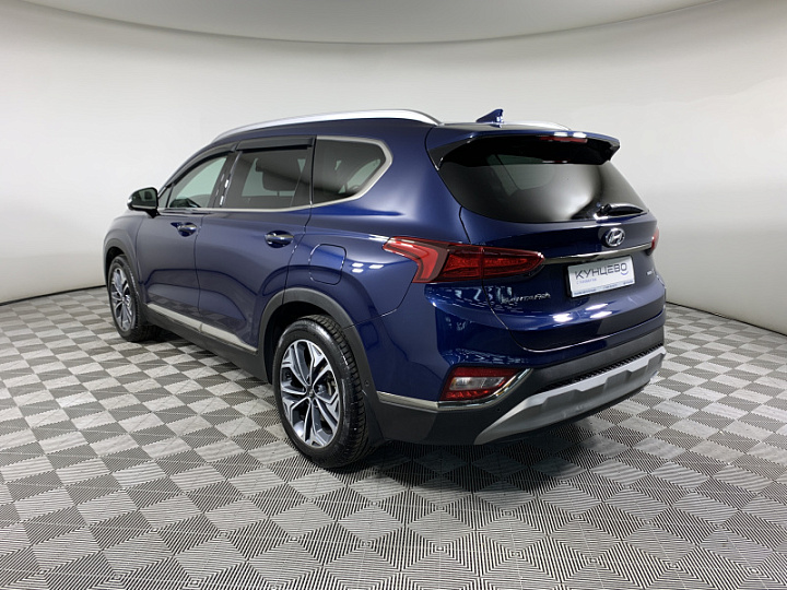 HYUNDAI Santa Fe 3.5, 2019 года, Автоматическая, СИНИЙ