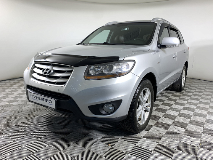 HYUNDAI Santa Fe 2.2, 2011 года, Автоматическая, СЕРЫЙ
