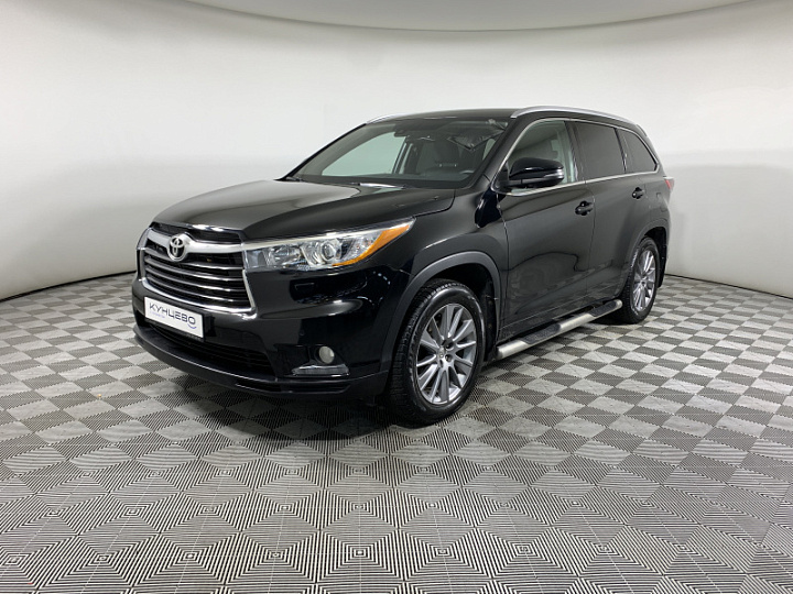 TOYOTA Highlander 3.5, 2015 года, Автоматическая, ЧЕРНЫЙ