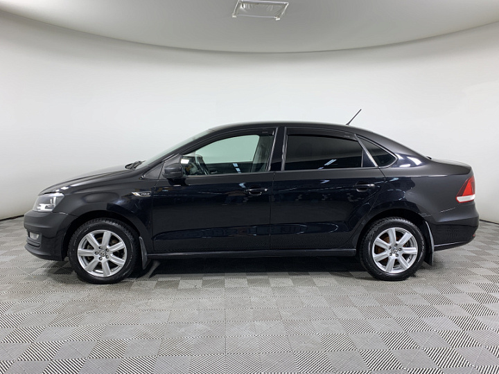 VOLKSWAGEN Polo 1.6, 2015 года, Автоматическая, ЧЕРНЫЙ