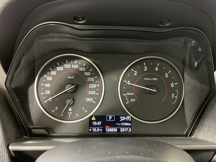 BMW 1 серии 1.6, 2014 года, Автоматическая, ЧЕРНЫЙ