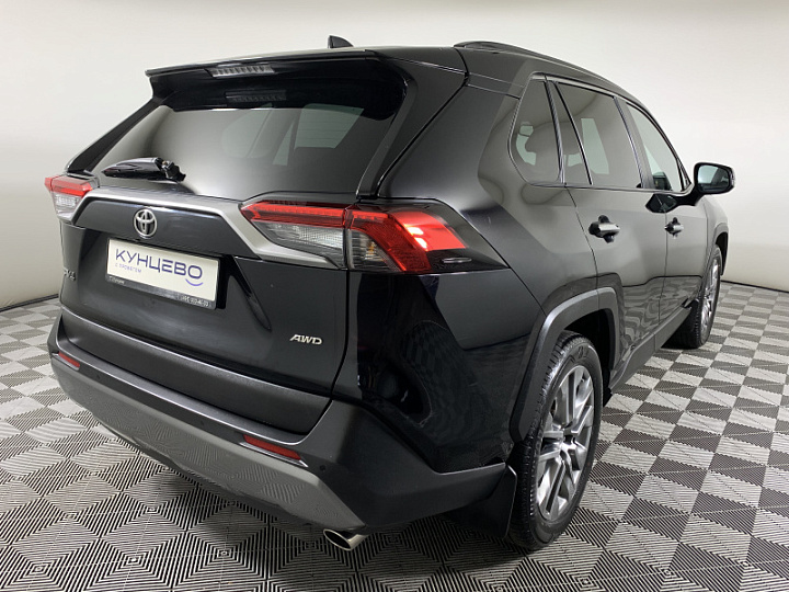Toyota RAV4 2.5, 2021 года, Вариатор, Черный