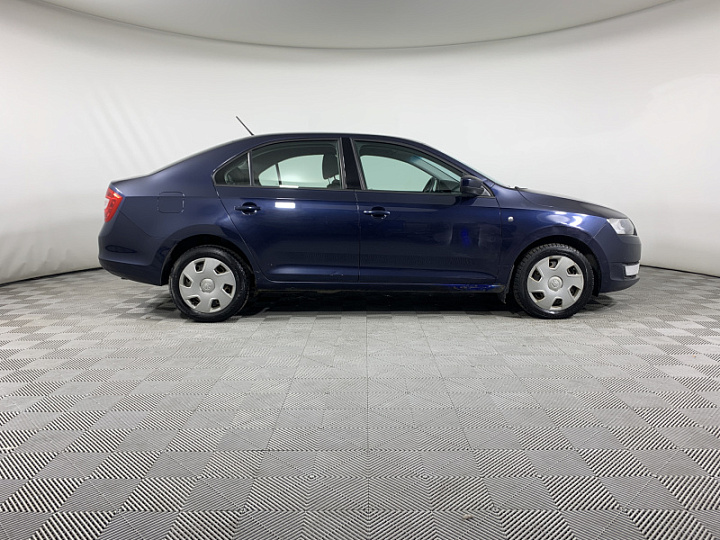 SKODA Rapid 1.6, 2014 года, Автоматическая, ТЕМНО-СИНИЙ
