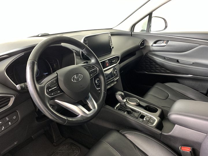 HYUNDAI Santa Fe 2.2, 2019 года, Автоматическая, БЕЛЫЙ