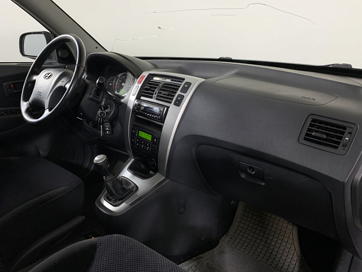 HYUNDAI Tucson 2, 2008 года, Механика, ТЕМНО-СЕРЫЙ