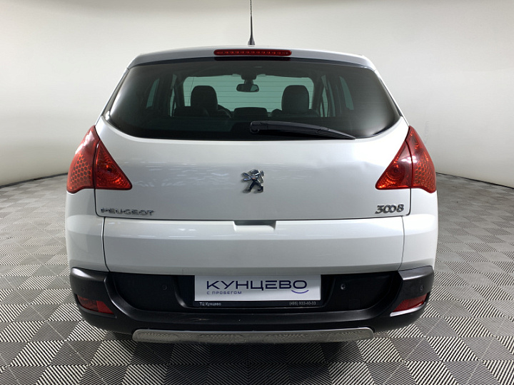 PEUGEOT 3008 1.6, 2013 года, Автоматическая, БЕЛЫЙ