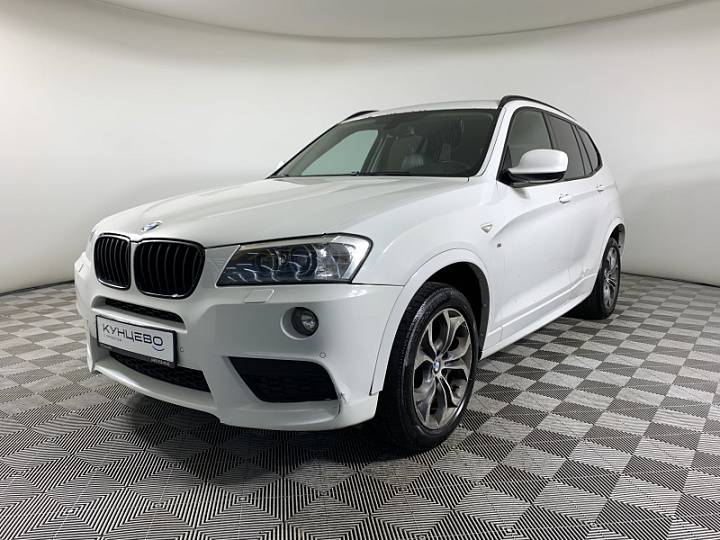 BMW X3 3, 2014 года, Автоматическая, БЕЛЫЙ