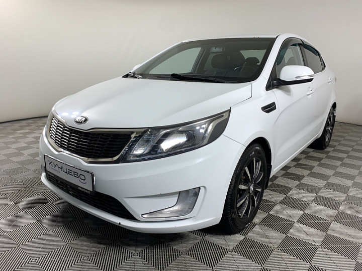 KIA Rio 1.6, 2014 года, Механика, БЕЛЫЙ
