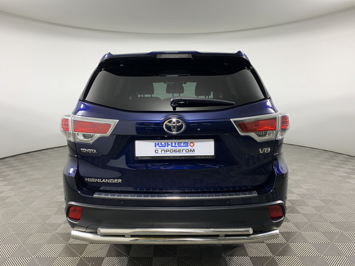 TOYOTA Highlander 3.5, 2014 года, Автоматическая, ТЕМНО-СИНИЙ