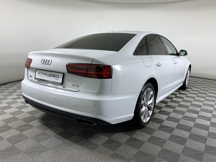 AUDI A6 1.8, 2015 года, Робот, БЕЛЫЙ