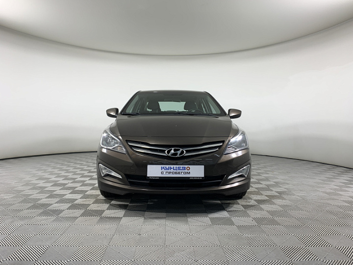 HYUNDAI Solaris 1.6, 2016 года, Автоматическая, КОРИЧНЕВЫЙ