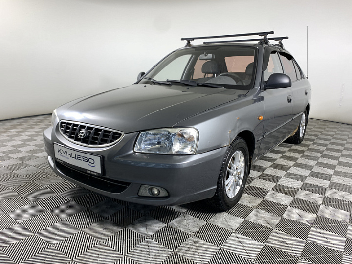 HYUNDAI Accent 1.5, 2007 года, Механика, СЕРЫЙ
