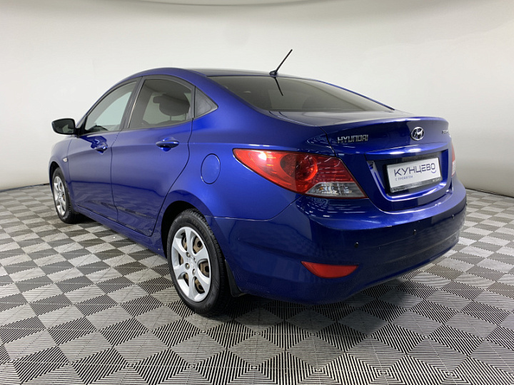 HYUNDAI Solaris 1.4, 2012 года, Автоматическая, ТЕМНО-СИНИЙ