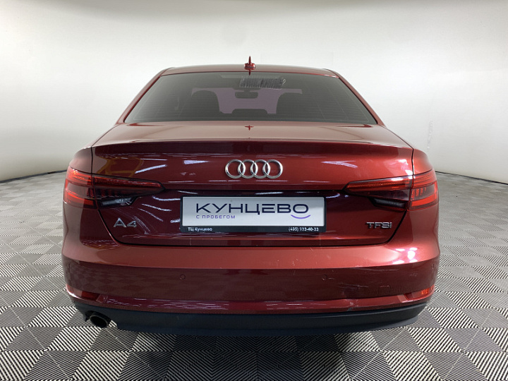 AUDI A4 1.4, 2017 года, Робот, КРАСНЫЙ