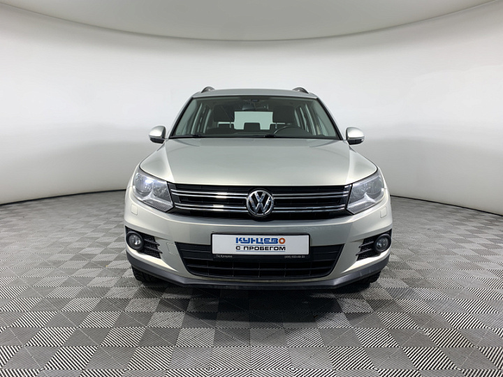 VOLKSWAGEN Tiguan 1.4, 2013 года, Робот, Серебристо-желтый