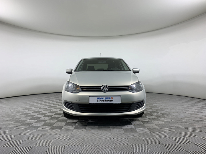 VOLKSWAGEN Polo 1.6, 2012 года, Механика, Серебристо-желтый