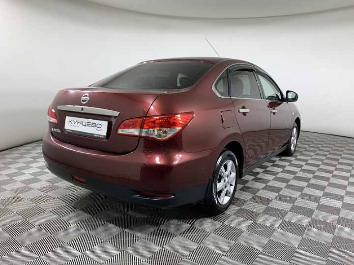 NISSAN Almera 1.6, 2016 года, Автоматическая, КРАСНЫЙ
