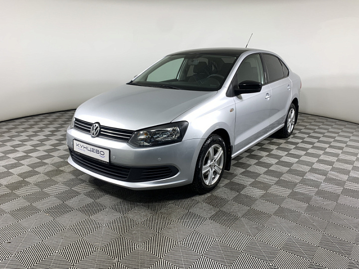 VOLKSWAGEN Polo 1.6, 2012 года, Автоматическая, Серебристый