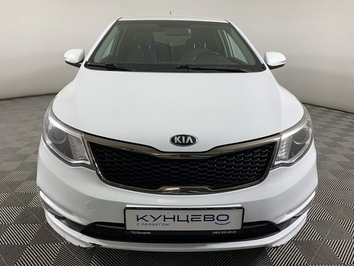 KIA Rio 1.6, 2016 года, Автоматическая, БЕЛЫЙ