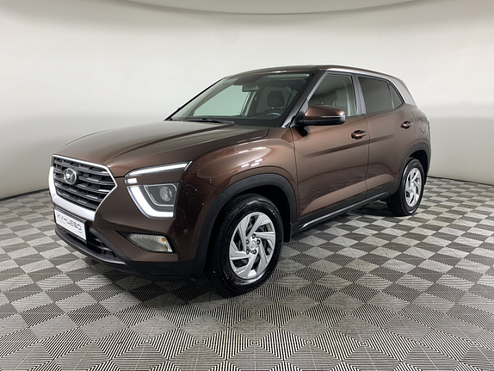 Hyundai Creta 1.6, 2021 года, Автоматическая, Коричневый