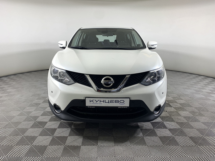 Nissan Qashqai 2, 2018 года, Вариатор, Белый