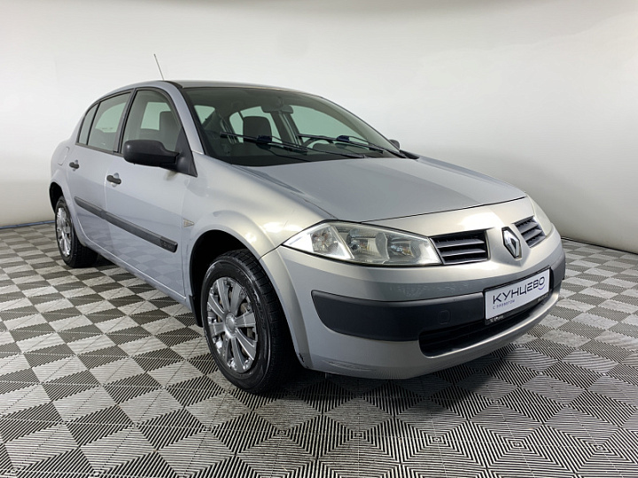 RENAULT Megane 1.6, 2005 года, Механика, Серо-бежевый