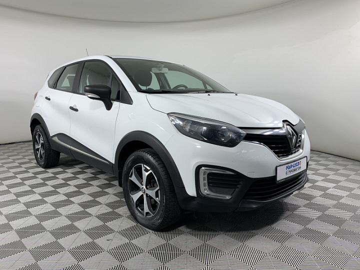 RENAULT Kaptur 1.6, 2017 года, Вариатор, БЕЛЫЙ