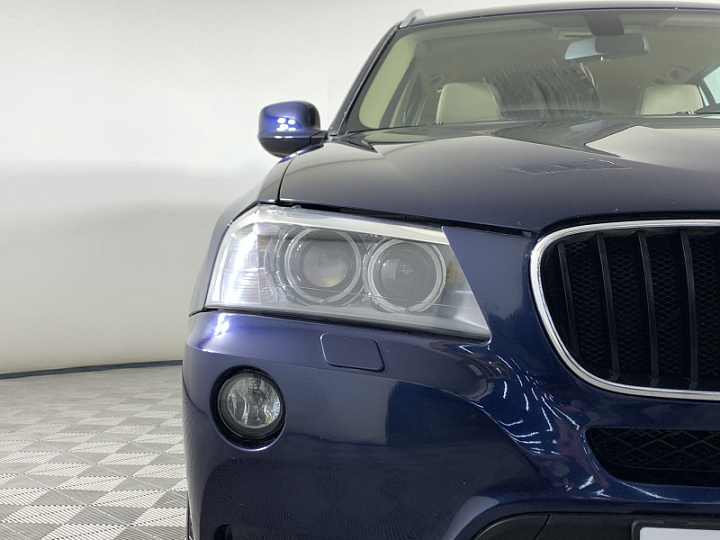 BMW X3 2, 2013 года, Автоматическая, СИНИЙ