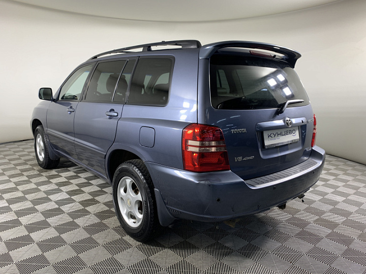 TOYOTA Highlander 3, 2003 года, Автоматическая, Серо-голубой