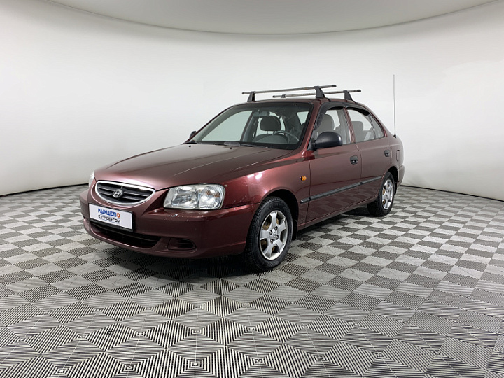 HYUNDAI Accent 1.5, 2008 года, Автоматическая, КРАСНЫЙ