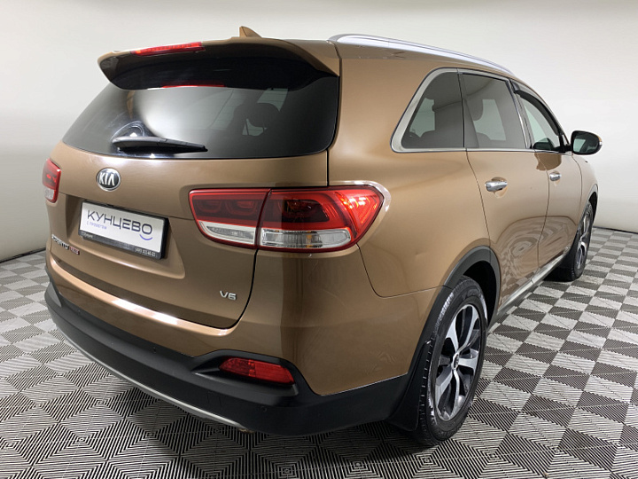 KIA Sorento 3.3, 2016 года, Автоматическая, Коричневый