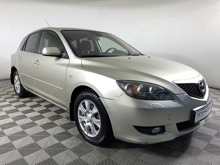MAZDA 3 1.6, 2007 года, Автоматическая, Серо-Золотистый