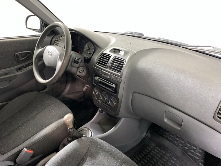 HYUNDAI Accent 1.5, 2007 года, Механика, СЕРЫЙ