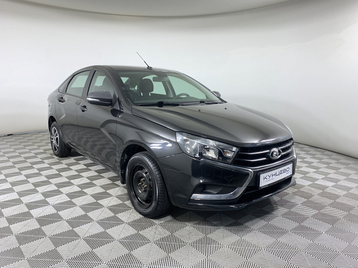 Lada Vesta 1.6, 2016 года, Робот, ЧЕРНЫЙ