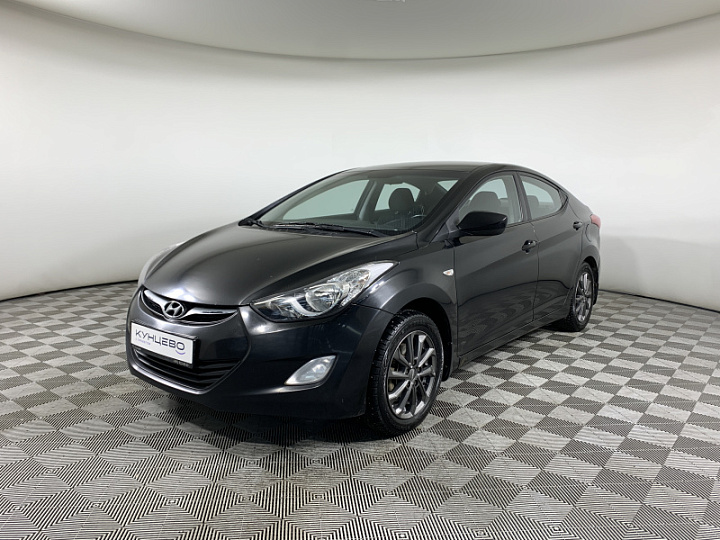 HYUNDAI Elantra 1.6, 2012 года, Автоматическая, ЧЕРНЫЙ