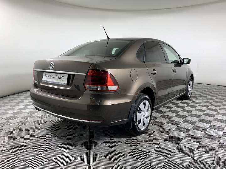 VOLKSWAGEN Polo 1.6, 2016 года, Автоматическая, КОРИЧНЕВЫЙ