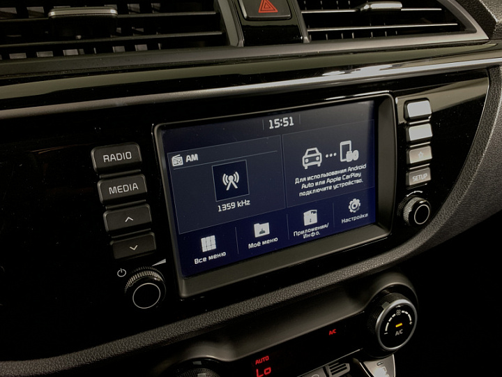 KIA Rio 1.6, 2019 года, Автоматическая, ЧЕРНЫЙ